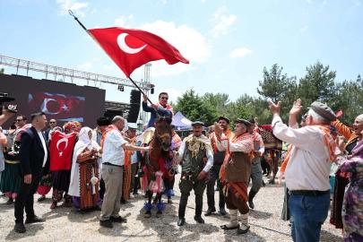 Muğla'da 17. Uluslararası Yörük-Türkmen Toyu coşkusu yaşandı
