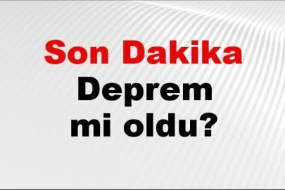 Son dakika deprem mi oldu? Az önce deprem nerede oldu? İstanbul, Ankara, İzmir ve il il AFAD son depremler 14 Haziran 2026