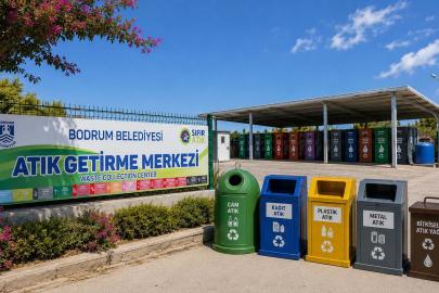 Bodrum Belediyesi'nden 106 tonu aşan atık yönetimi