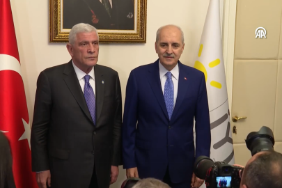TBMM Başkanı Kurtulmuş'un süreç yasası turu sürüyor. Bugünkü ilk ziyaret İYİ Parti'ye