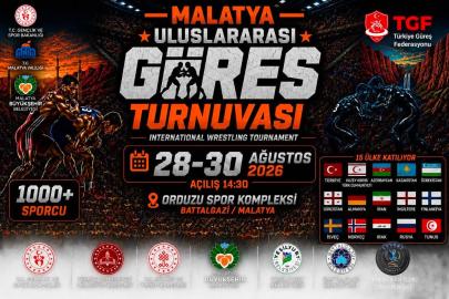 15 ülkeden bin 19 güreşçi Malatya’da mindere çıkacak