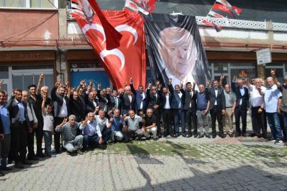 MHP Bulanık İlçe Kongresi yapıldı: Zafer Yıkılmaz güven tazeledi