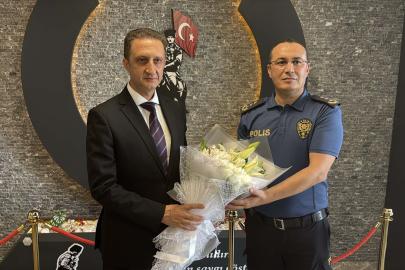 Bodrum İlçe Emniyet Müdürlüğü'nde devir teslim töreni