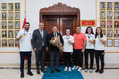 Erzincan’ın milli sporcuları 5 altın madalyayla gururlandırdı